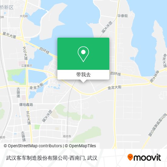 武汉客车制造股份有限公司-西南门地图