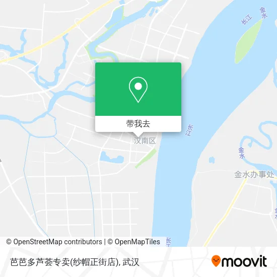 芭芭多芦荟专卖(纱帽正街店)地图