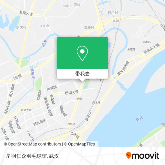 星羽仁众羽毛球馆地图