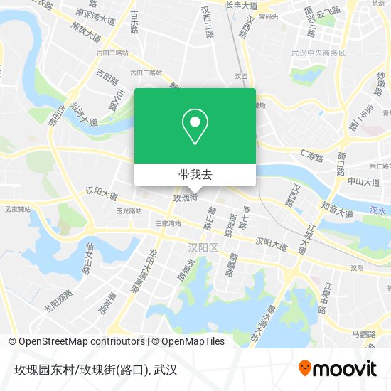 玫瑰园东村/玫瑰街(路口)地图