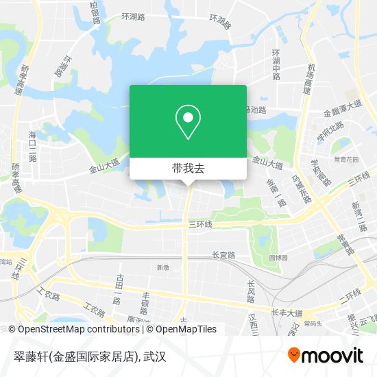 翠藤轩(金盛国际家居店)地图
