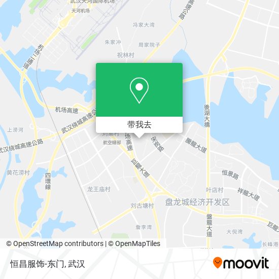 恒昌服饰-东门地图