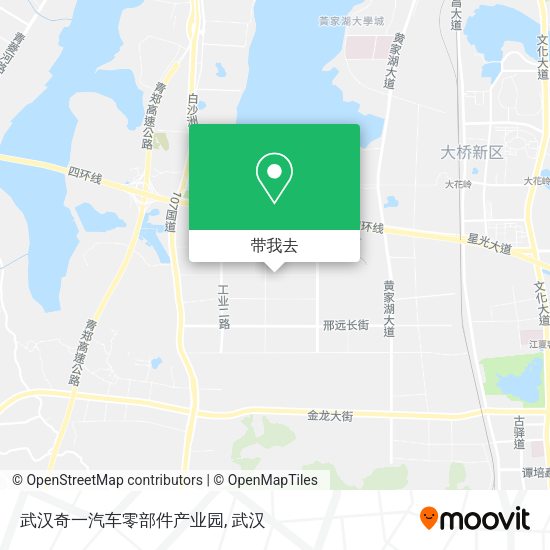 武汉奇一汽车零部件产业园地图