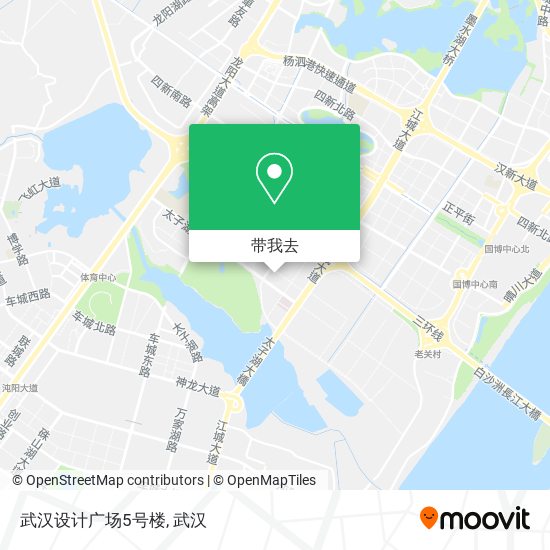 武汉设计广场5号楼地图
