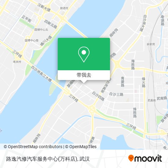 路逸汽修汽车服务中心(万科店)地图