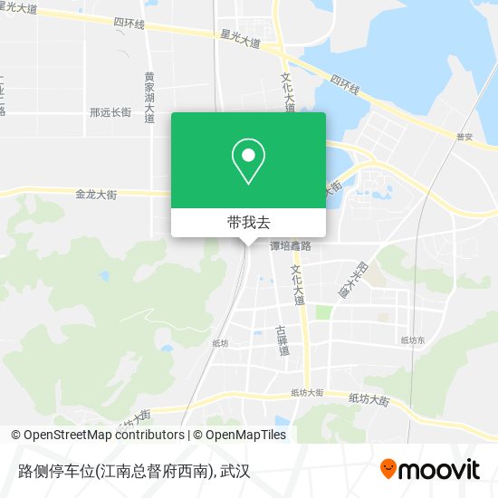 路侧停车位(江南总督府西南)地图