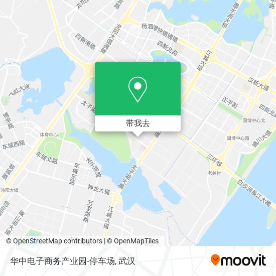 华中电子商务产业园-停车场地图