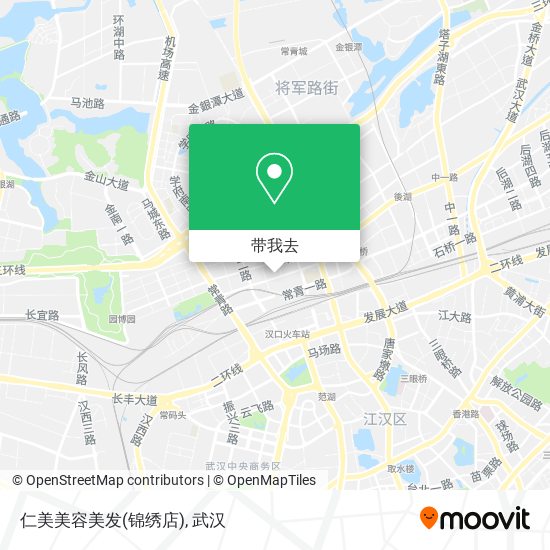 仁美美容美发(锦绣店)地图