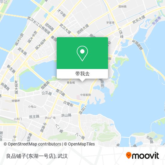 良品铺子(东湖一号店)地图