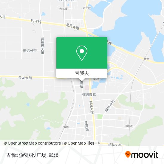 古驿北路联投广场地图