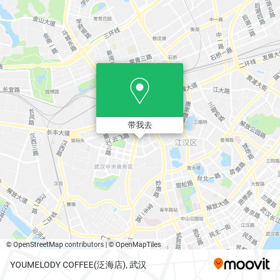 YOUMELODY COFFEE(泛海店)地图