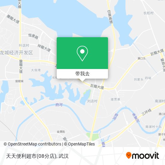 天天便利超市(08分店)地图