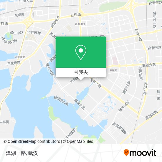 潭湖一路地图
