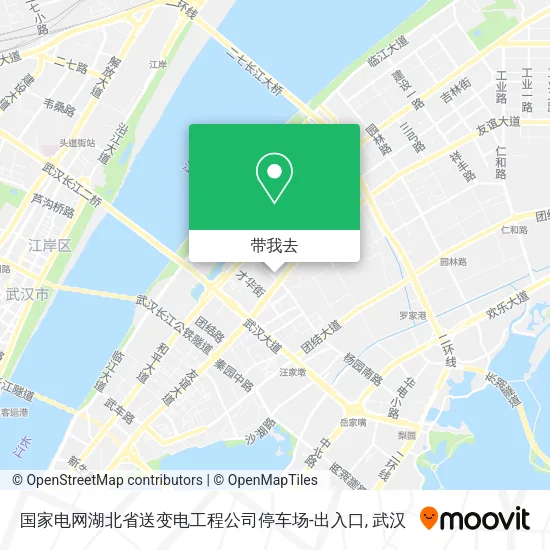 国家电网湖北省送变电工程公司停车场-出入口地图