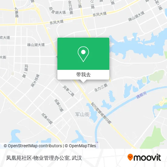 凤凰苑社区-物业管理办公室地图
