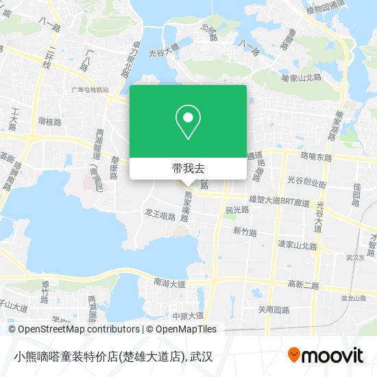 小熊嘀嗒童装特价店(楚雄大道店)地图