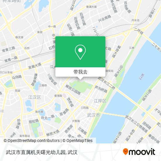 武汉市直属机关曙光幼儿园地图