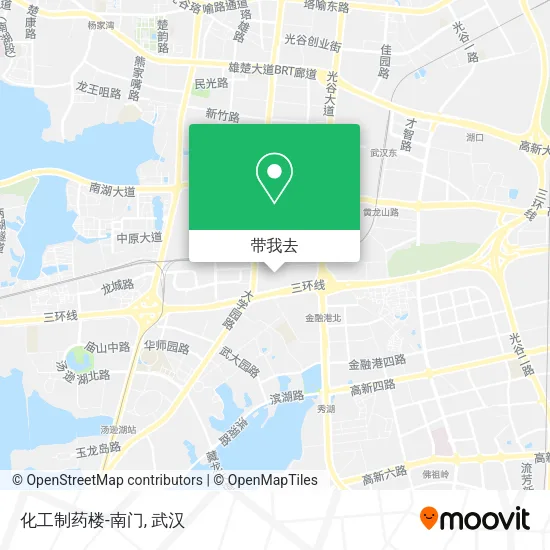化工制药楼-南门地图