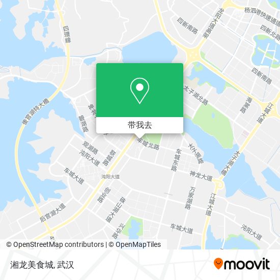 湘龙美食城地图