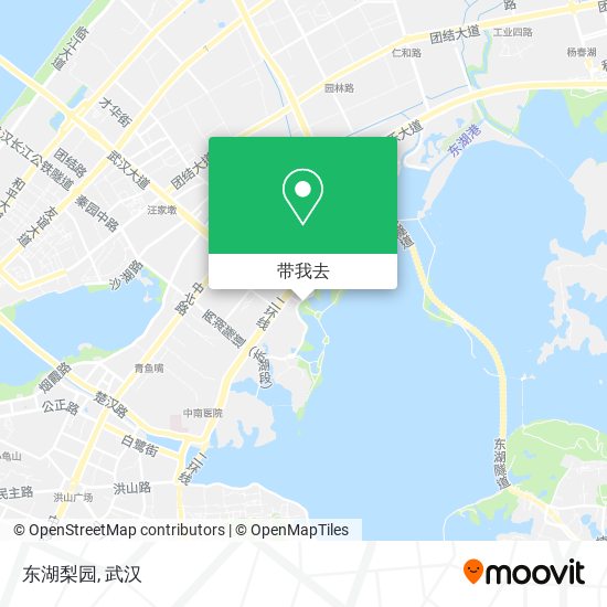 东湖梨园地图