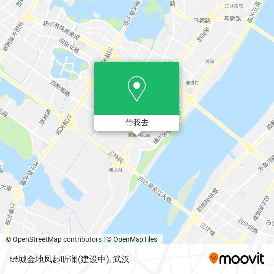 绿城金地凤起听澜(建设中)地图
