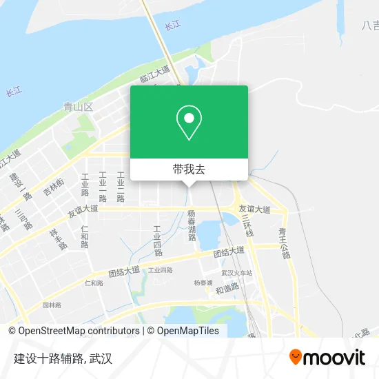 建设十路辅路地图