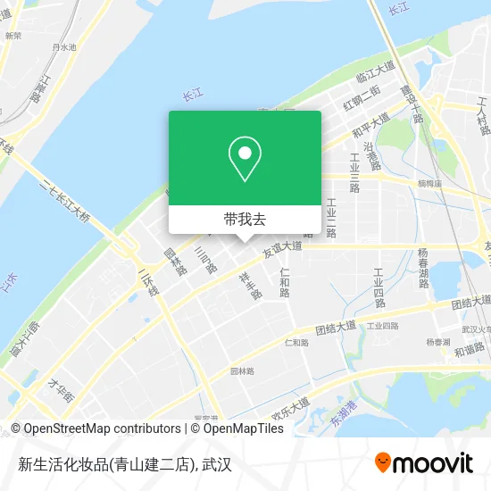 新生活化妆品(青山建二店)地图