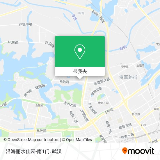 沿海丽水佳园-南1门地图