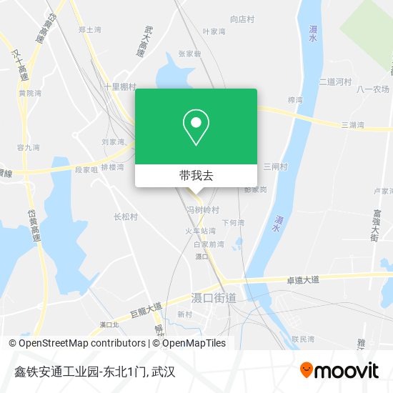 鑫铁安通工业园-东北1门地图