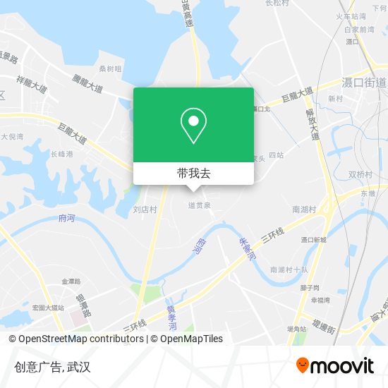 创意广告地图