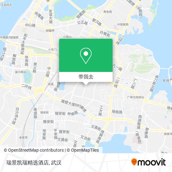 瑞景凯瑞精选酒店地图