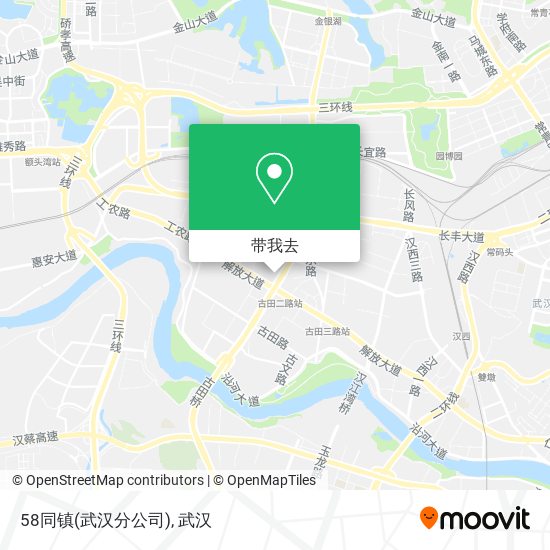 58同镇(武汉分公司)地图