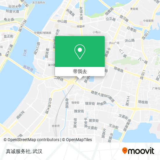 真诚服务社地图