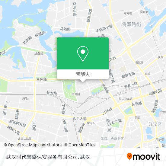 武汉时代警盛保安服务有限公司地图