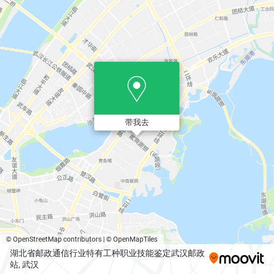湖北省邮政通信行业特有工种职业技能鉴定武汉邮政站地图