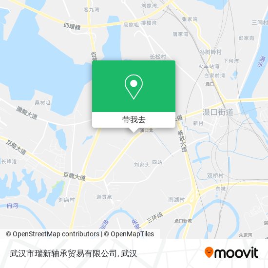 武汉市瑞新轴承贸易有限公司地图