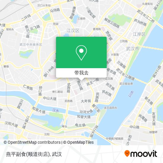 燕平副食(顺道街店)地图