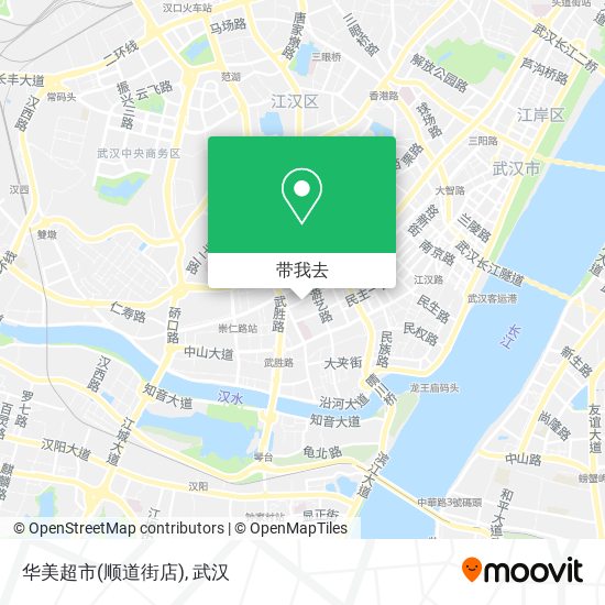 华美超市(顺道街店)地图