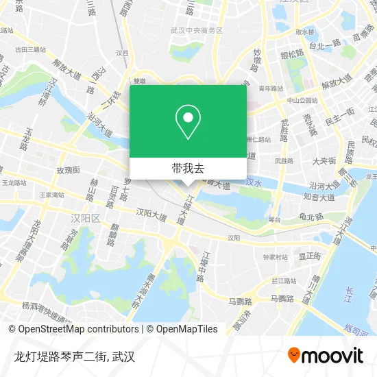 龙灯堤路琴声二街地图