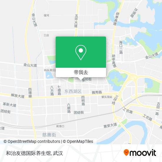 和治友德国际养生馆地图