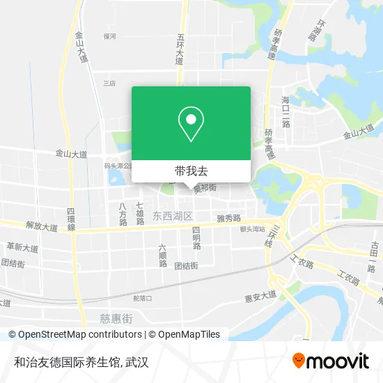 和治友德国际养生馆地图