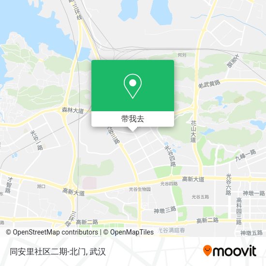 同安里社区二期-北门地图