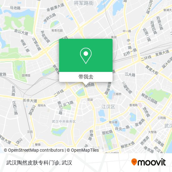武汉陶然皮肤专科门诊地图