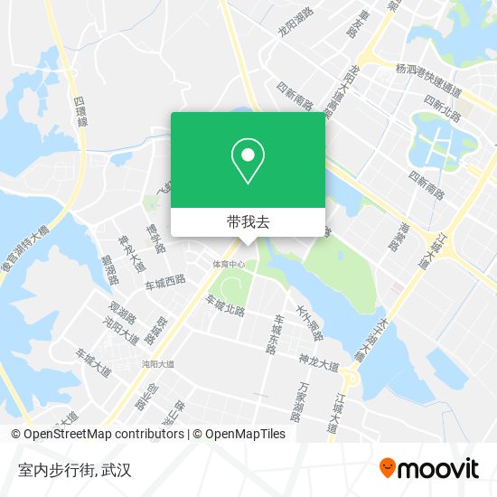 室内步行街地图