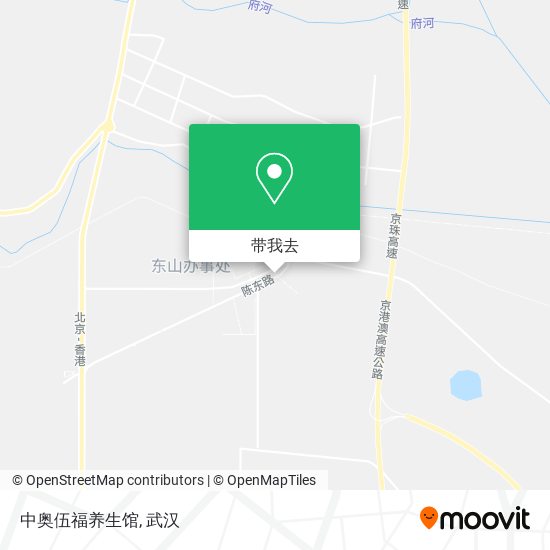 中奥伍福养生馆地图