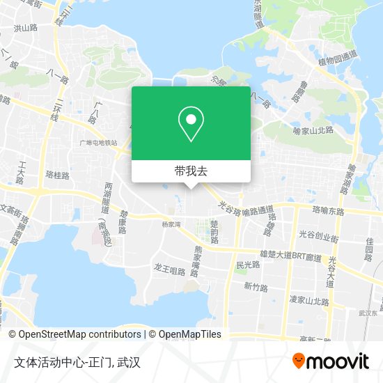 文体活动中心-正门地图