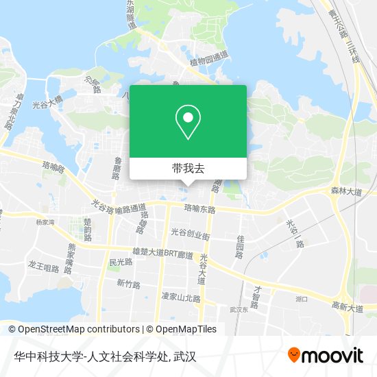华中科技大学-人文社会科学处地图