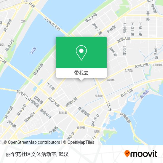 丽华苑社区文体活动室地图