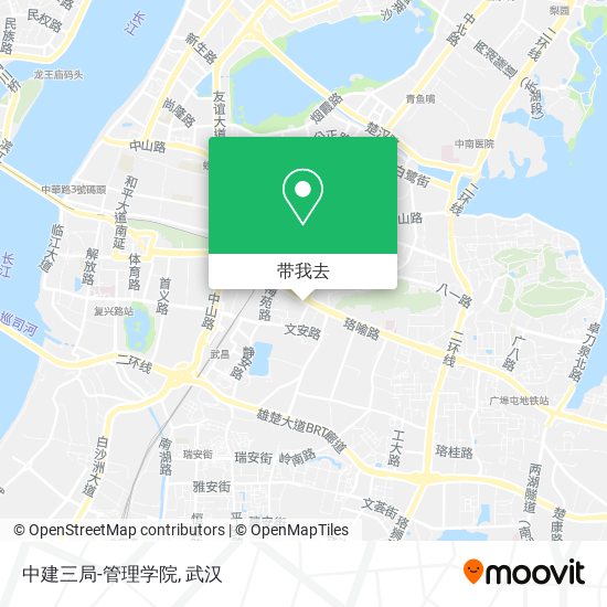 中建三局-管理学院地图
