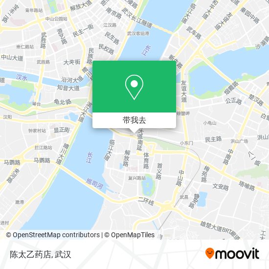 陈太乙药店地图